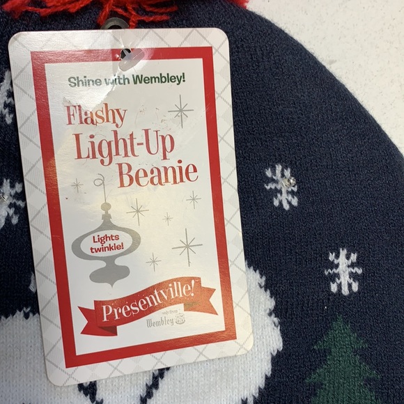 NWT❄️Shine With Wembley! flashy Light-Up Beanie ❄️ - Picture 2 of 11
